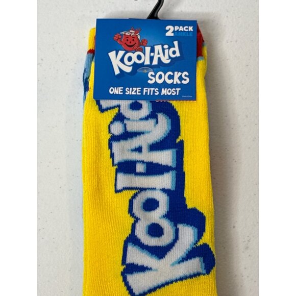 Kool Aid Socks Crazy Fun Graphic Novelty Dad Gift Silly Cool Wild Mens Ankle - Picture 2 of 3